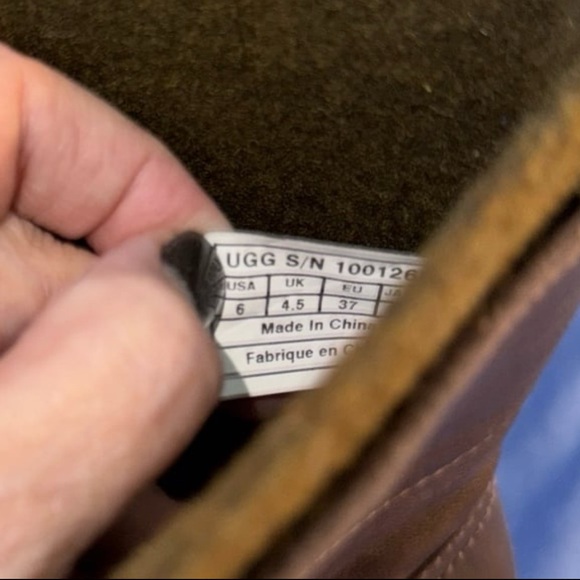 UGG Size 6 Fabrice High Heel Ankle Boots - Picture 4 of 7